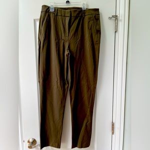 Chicos Olive Green chino pants